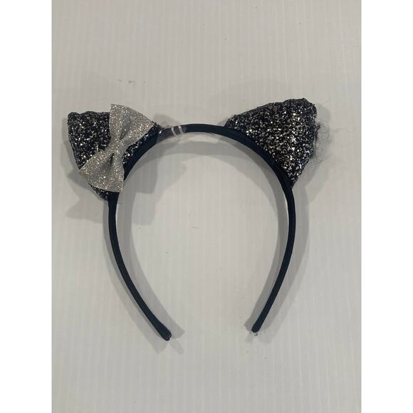Cat ear headband with bow - Picture 1 of 2